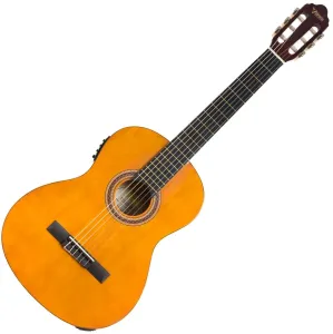 Valencia VC104E 4/4 Natural Guitarra clásica con preamplificador