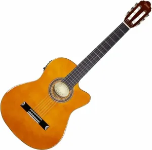 Valencia VC104TCE 4/4 Natural Guitarra clásica con preamplificador