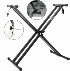 Veles-X Security Double X Keyboard Stand Negro