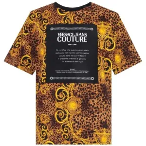 Versace Jeans Couture Men's Baroque Print T-shirt Multi-coloured M #707560