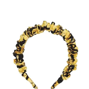 Versace Girls Barocco Print Headband Gold ONE Size