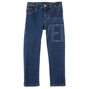 Versace Kids Blue Denim Jeans 10Y