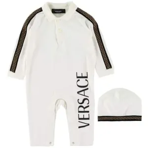 Versace Baby Boys Babygrow Set White 12M