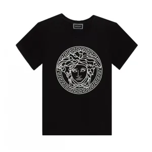 Versace Boys Medusa T-shirt Black 10Y