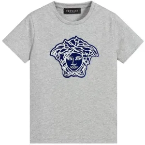 Versace Boys Medusa T-shirt Grey 10Y #386281
