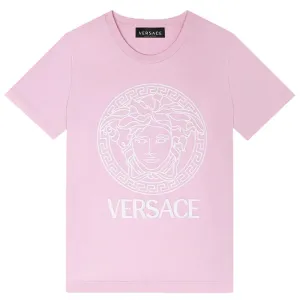 Versace Girls Medusa T-shirt Pink 12Y
