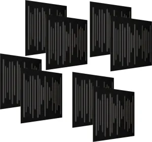 Vicoustic Wavewood Ultra Lite Black Matte Panel de madera absorbente
