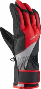 Viking Santo Gloves Black/Red 10 Guantes de esquí