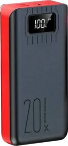 Viking Technology Go20 20000 mAh Black Red Cargador portatil / Power Bank