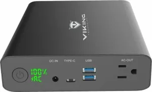 Viking Technology NF130W 64000 mAh Black Cargador portatil / Power Bank