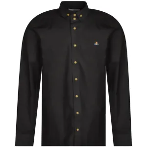 Vivienne Westwood Men's 2 Button Krall Shirt Black XL