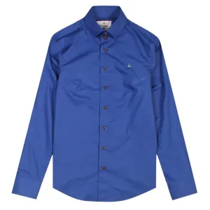 Vivienne Westwood Men's Three Button Shirt Blue S