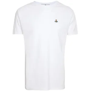 Vivienne Westwood Men's Classic Orb Logo T-shirt White XXL
