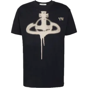 Vivienne Westwood Men's Spray T-shirt Black L
