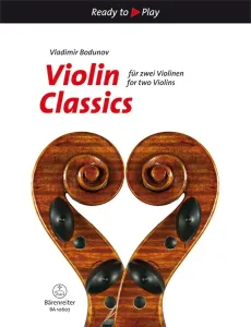 Vladimir Bodunov Violin Classic for 2 Violins Music Book