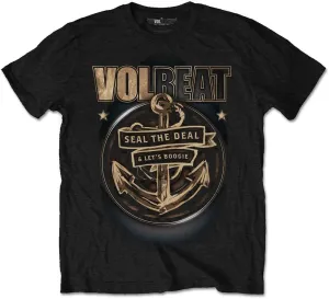 Volbeat Camiseta de manga corta Anchor Mens Hombre Black L