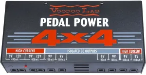 Voodoo Lab Pedal Power 4x4 Adaptador de fuente de alimentación