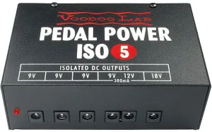Voodoo Lab Pedal Power ISO-5 Adaptador de fuente de alimentación
