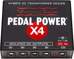 Voodoo Lab Pedal Power X4 Adaptador de fuente de alimentación