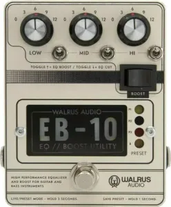 Walrus Audio EB-10 CR Efecto de guitarra