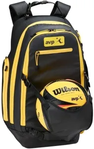 Wilson AVP Backpack Black/Yellow Mochila Accesorios para Juegos de Pelota