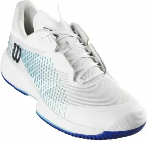 Wilson Kaos Swift 1.5 Mens Tennis Shoe White/Blue Atoll/Lapis Blue 42 Zapatillas Tenis de Hombre