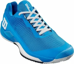 Wilson Rush Pro 4.0 Clay Mens Tennis Shoe French Blue/White/Navy Blazer 42 2/3 Zapatillas Tenis de Hombre