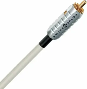 WireWorld Solstice 8 (SSM) 4 m Blanco Cable de subwoofer Hi-Fi