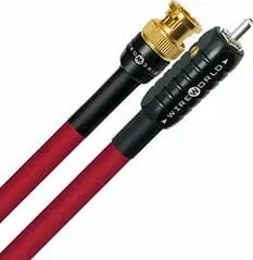 WireWorld Starlight 8 (STV) 1 m Rojo Cable coaxial de alta fidelidad