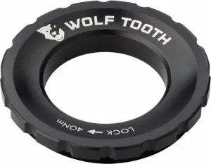 Wolf Tooth Centerlock Rotor Lockring Black Recambio / Adaptadores