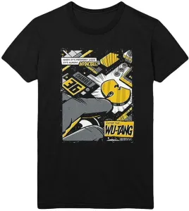 Wu-Tang Clan Camiseta de manga corta Invincible Black L
