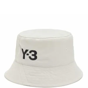 Y-3 Bucket HAT Talc ONE Size White