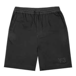 Y-3 Mens Plain Shorts Black L