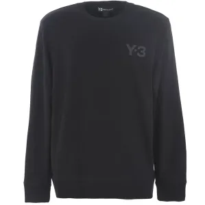 Y-3 Men's Classic Chest Logo Sweatshirt Black M #706612