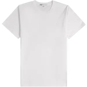 Y-3 Men's Classic Logo T-shirt White Extra Large #707430
