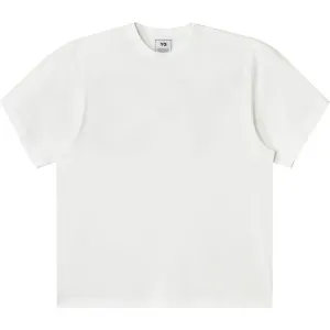 Y-3 Men's Logo T-shirt White L