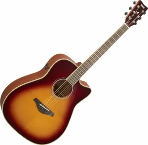 Yamaha FGC-TA Brown Sunburst Guitarra electroacústica