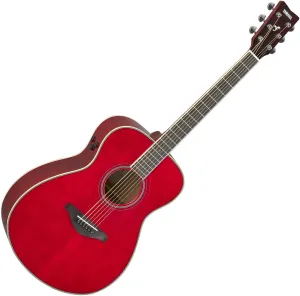 Yamaha FS-TA Ruby Red Guitarra electroacustica