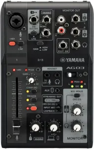 Yamaha AG03 MK2 BK Mesa de mezclas
