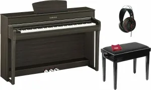 Yamaha CLP-735 DW SET Dark Walnut Piano digital