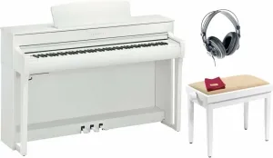 Yamaha CLP-745 WH SET White Piano digital