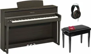 Yamaha CLP-775 DW SET Dark Walnut Piano digital