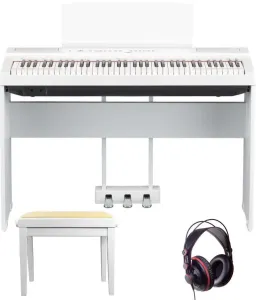 Yamaha P-121WH deluxe set Piano de escenario digital