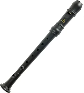 Yamakawa HY-218BX Flauta dulce sopranino F2-G4 Negro