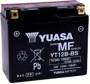 Yuasa Battery YT12B-BS Cargador de moto / Batería