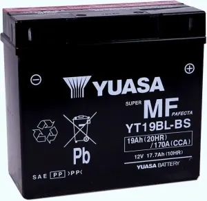 Yuasa Battery YT19BL-BS Cargador de moto / Batería