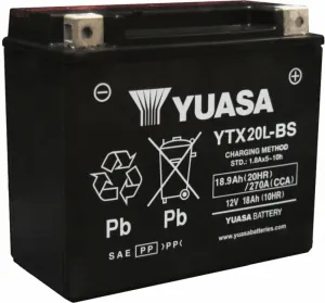 Yuasa Battery YTX20L-BS Cargador de moto / Batería