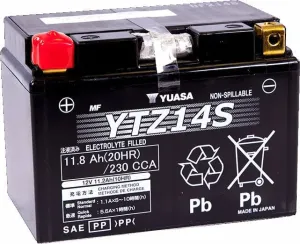 Yuasa Battery YTZ14S Cargador de moto / Batería