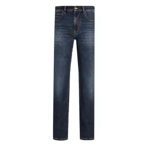 Z Zegna Men's Stretch Cotton 5-pocket Denim Jeans Blue 32W