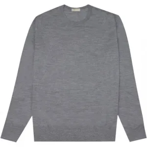 Z Zegna Men's Crewneck Knitwear Grey - M GREY